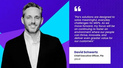 Pia Names David Schwartz CEO Amid Strong Growth and Market Expansion