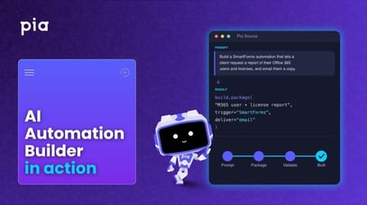 Build an MSP automation from one prompt: AI Automation Builder walkthrough