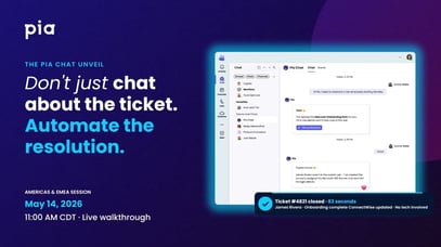The Pia Chat Unveil - USEU