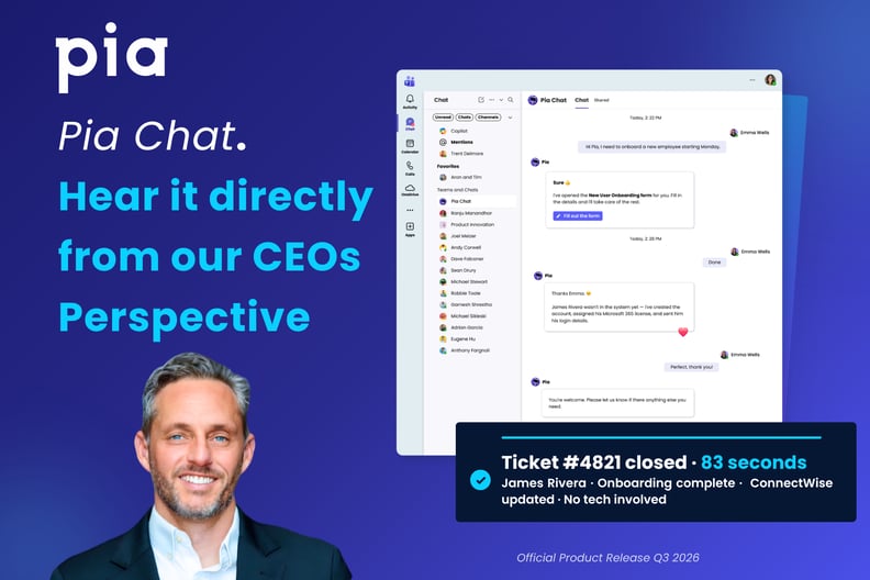 CEOs Note on the Launch of Pia Chat