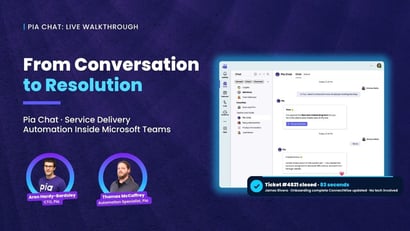 Pia Chat Walkthrough: From Conversation to Resolution