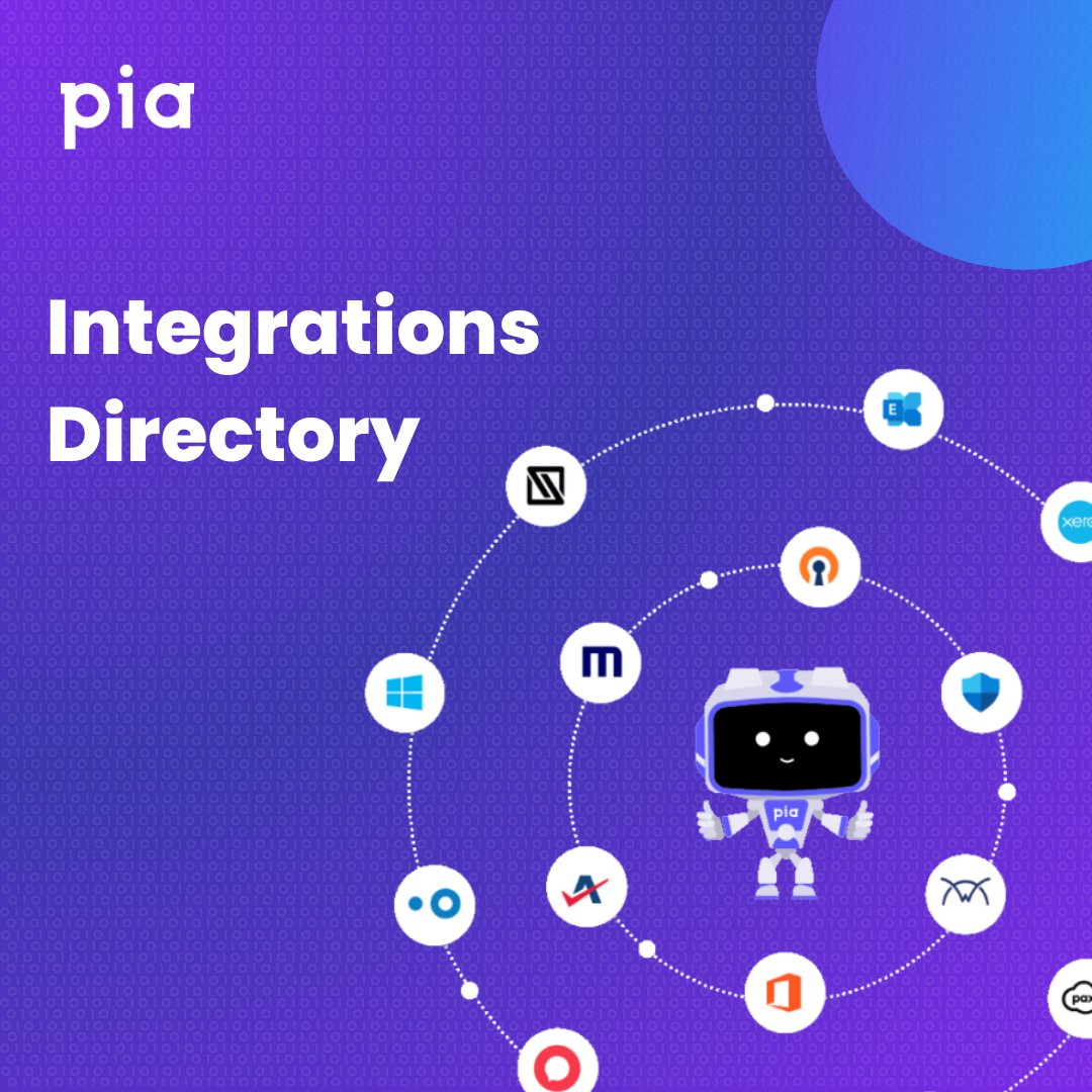 Integrations for MSP automation | Connect tools & workflows with Pia