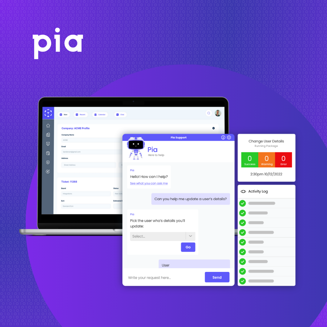 About Pia | AI Service Delivery Platform for MSPs