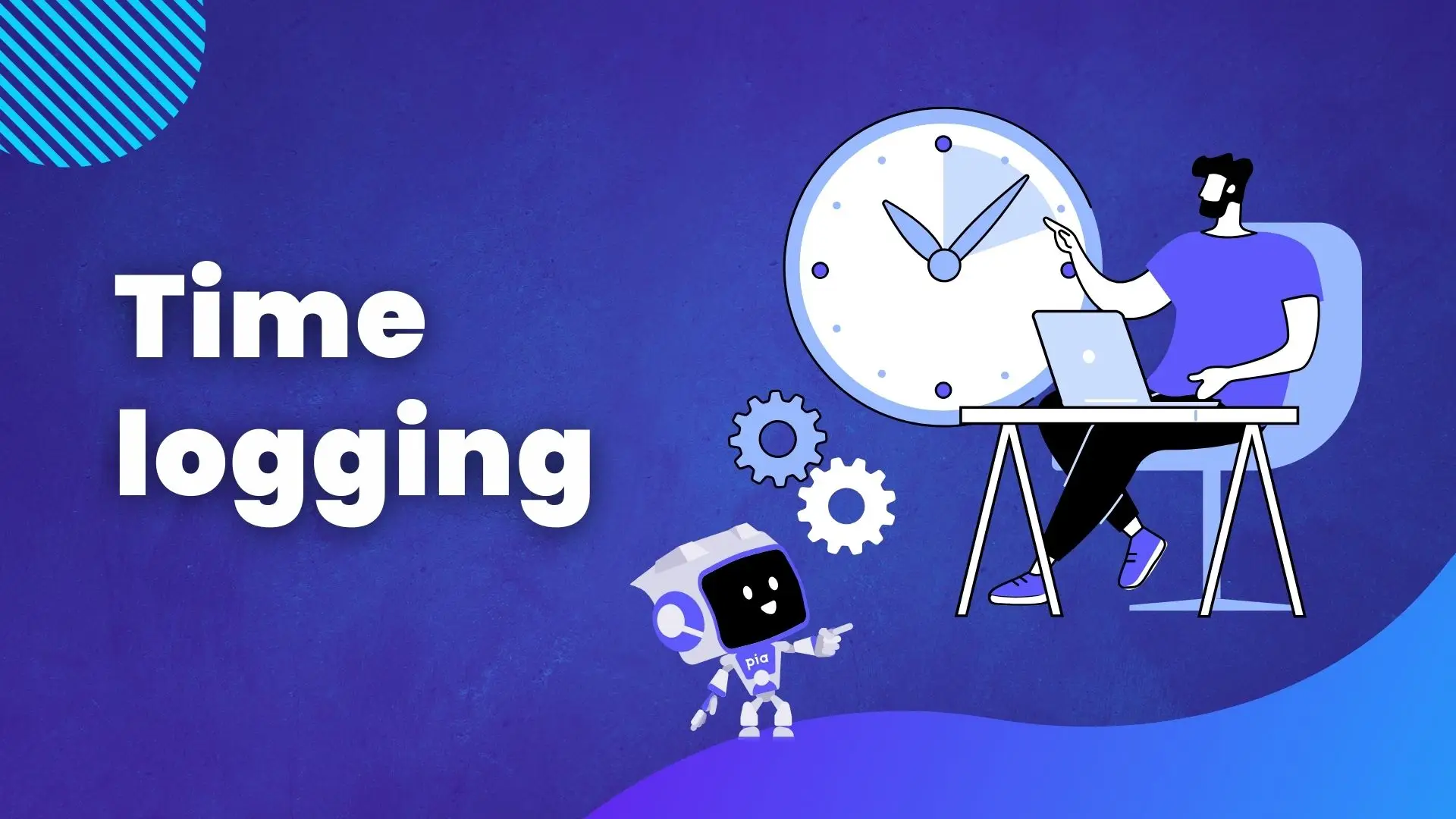 How to Use Automated Time Logging in Pia aiDesk