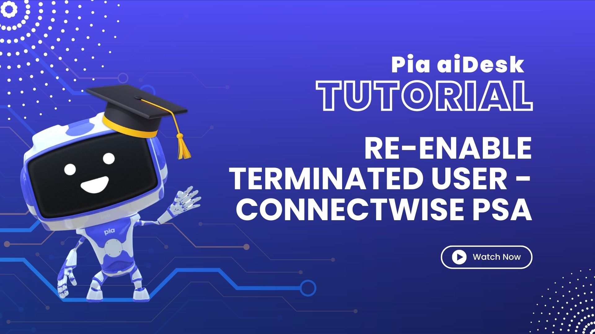 Re-Enable Terminated User – ConnectWise PSA