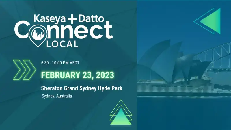 Kaseya Datto Connect Local Sydney