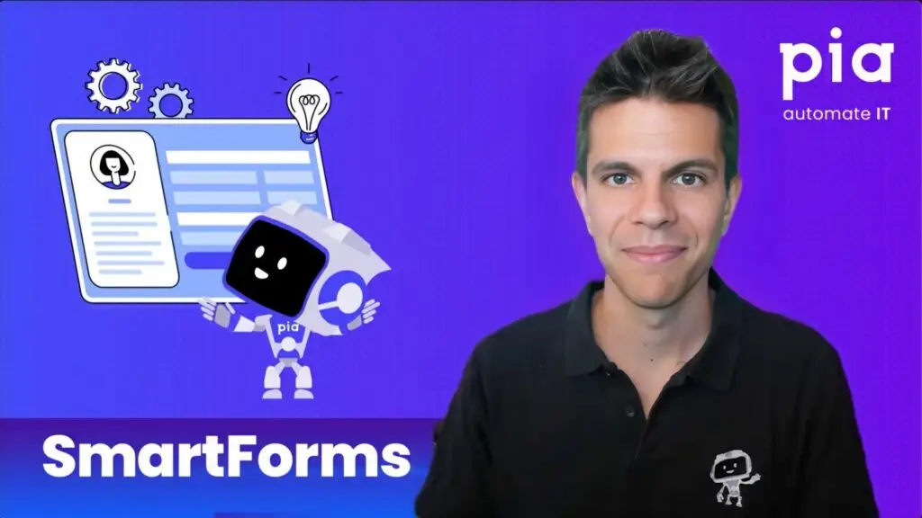 Get a quick intro to Pia's SmartForms Thumbnail, showcasing the efficiency of Pia AI SmartForms.