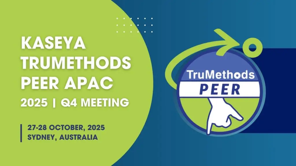 Kaseya TruMethods Peer APAC Q1 2025